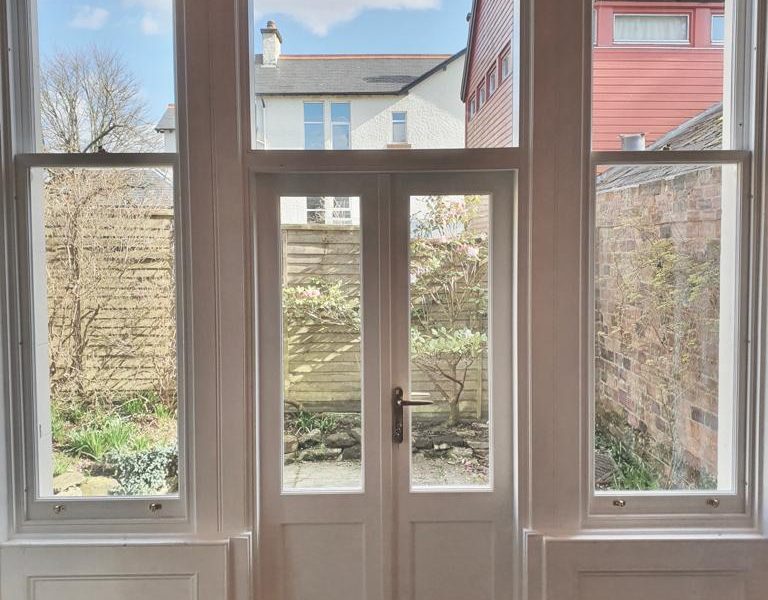 timber french doors cost Central Scotland