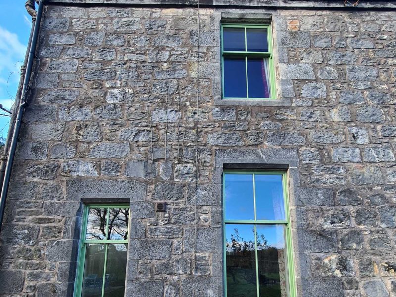 Chartwell Green bespoke timber sliding sash windows