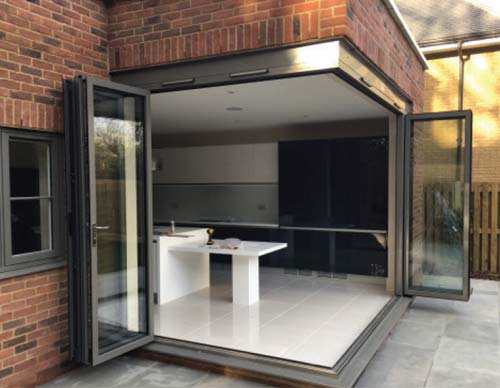 corner bifold doors