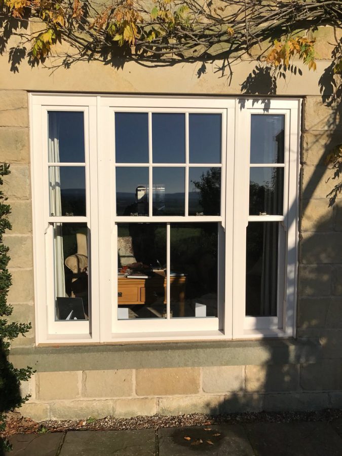 Rose Sash Window